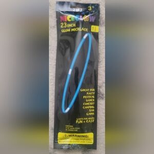 Blue Glow Stick Necklace
